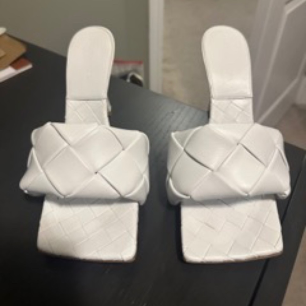 Bottega Lido Mule, 39, WHITE